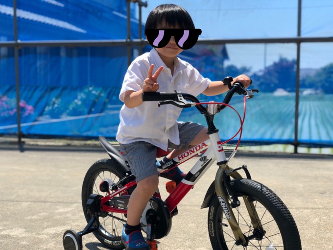 ディーバイクマスター(D-Bike Master) Honda 16【口コミ・感想】4歳でデビュー | 新潟ゆるゆる子育て